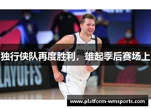 独行侠队再度胜利，雄起季后赛场上