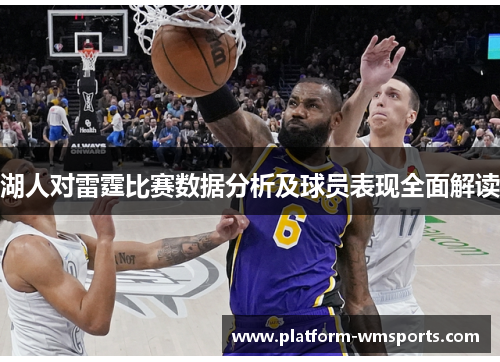 湖人对雷霆比赛数据分析及球员表现全面解读