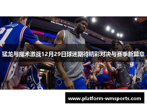 猛龙与魔术激战12月29日球迷期待精彩对决与赛季新篇章
